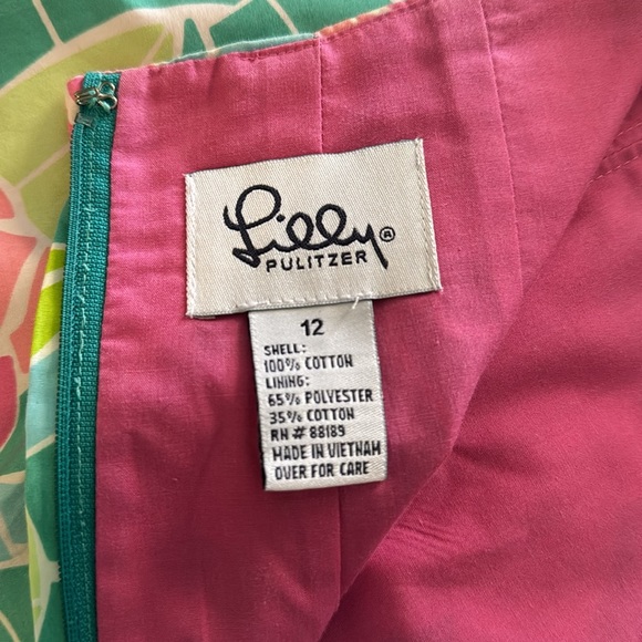 Lilly Pulitzer Strapless Mosaic Dress - Picture 4 of 4